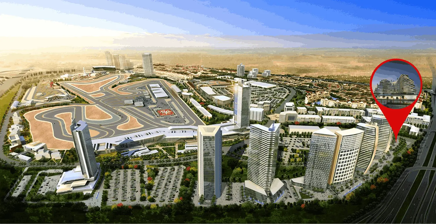 15 Cascade Featured by Versace Ceramics Master Plan
