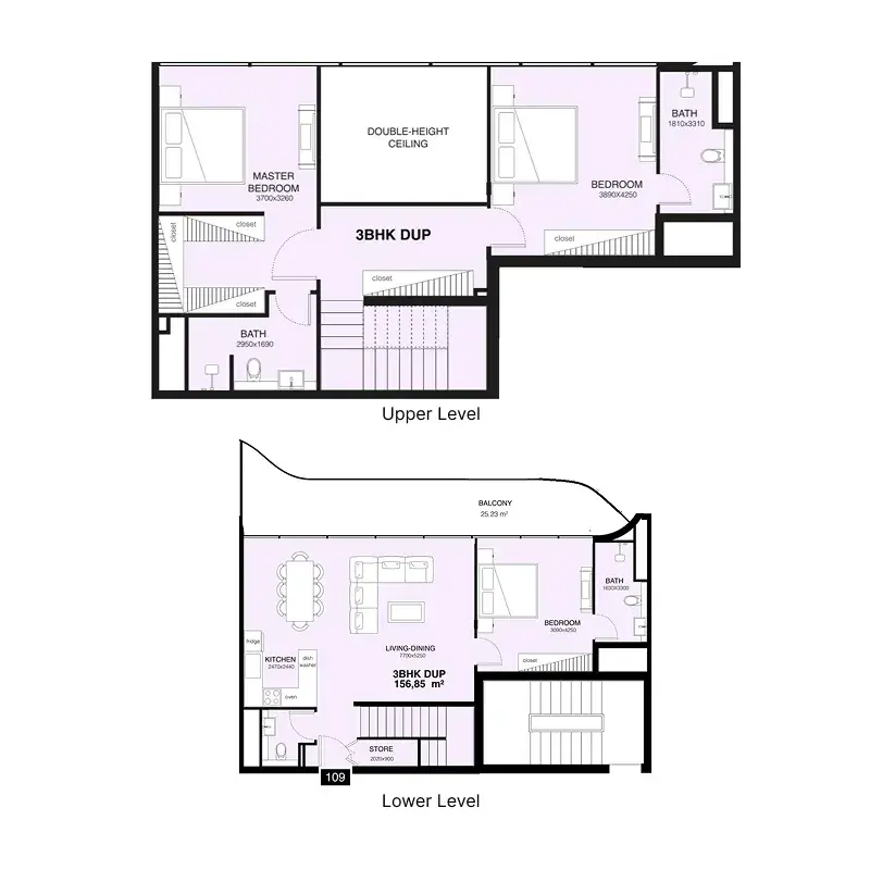 3 Bedrooms duplex - Villa Del Gavi