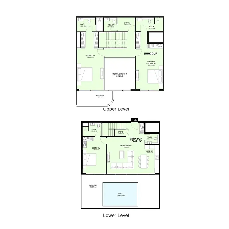 3.5 bedrooms duplex - Villa Del Gavi