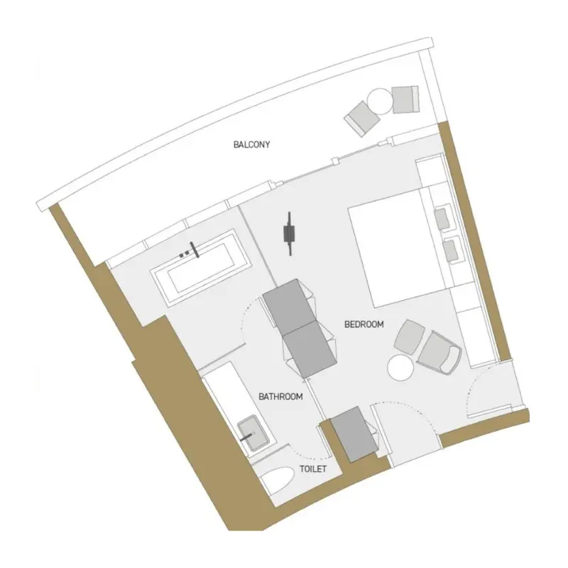 Studio floor plan