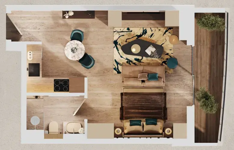 Studio apartments - MAG 777