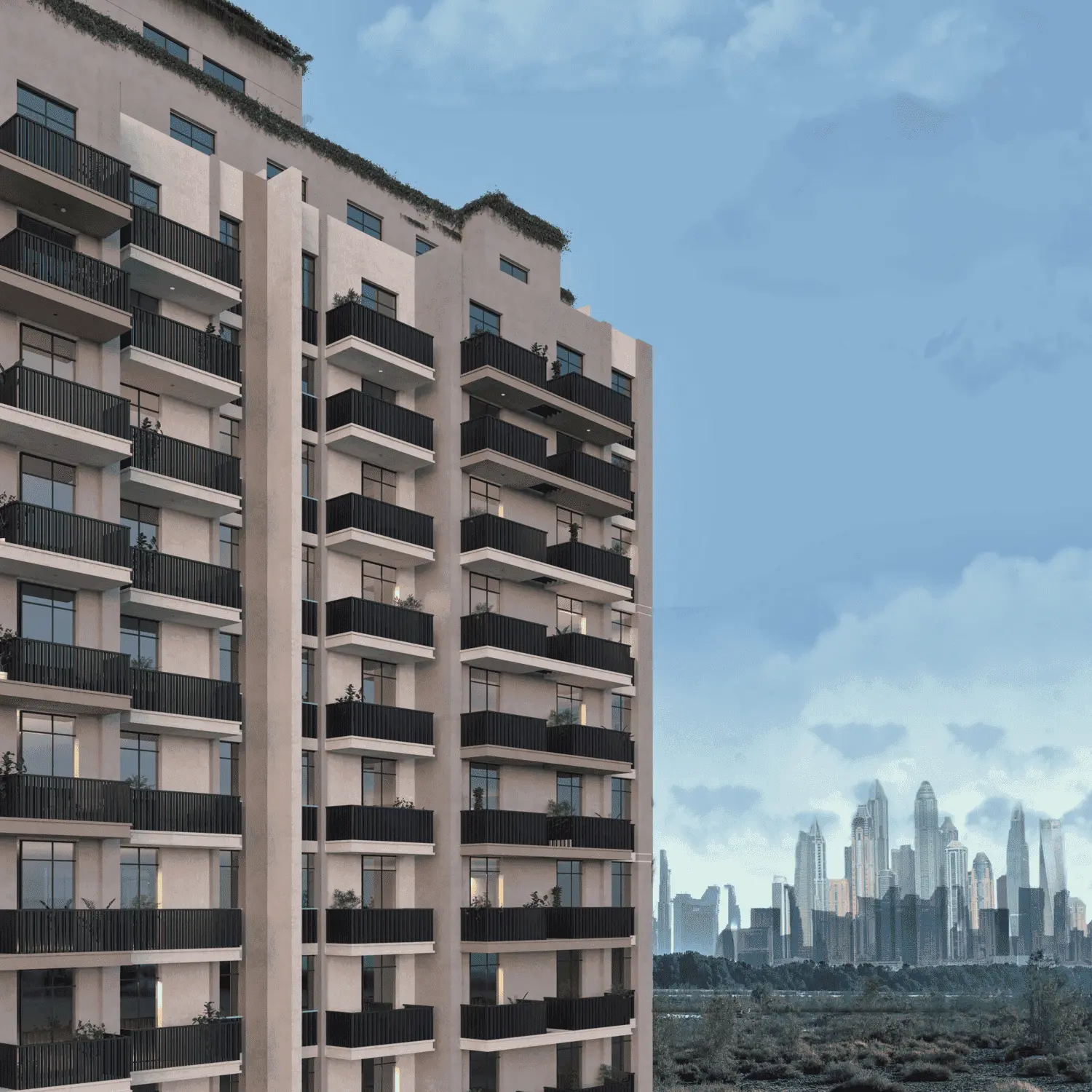 FH Residency in Jumeirah Village Triangle by Forum Real Estate Development - Exterior Image 5