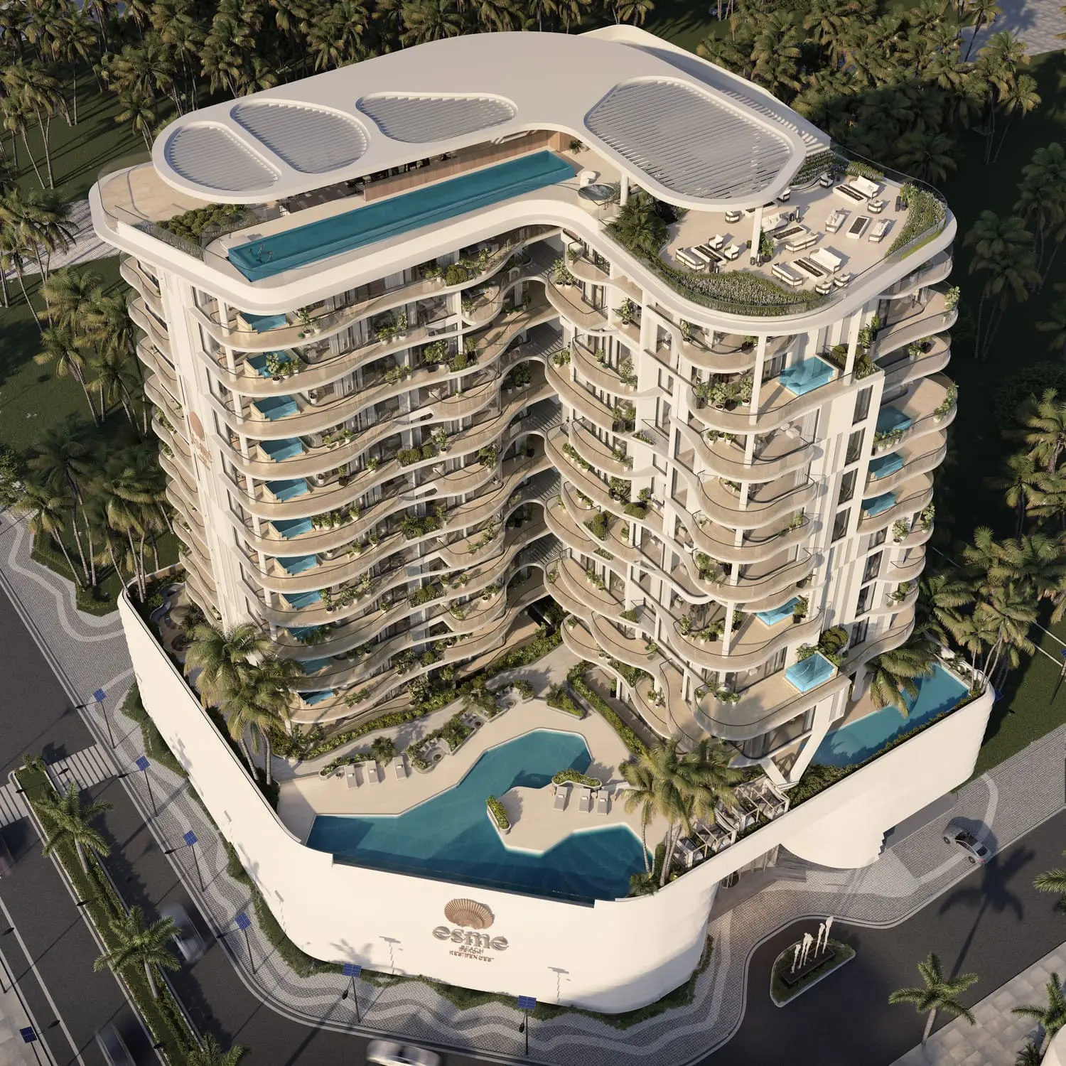 Esme Beach Residences in Dubai Islands by Elysian Developments - Exterior Image 2