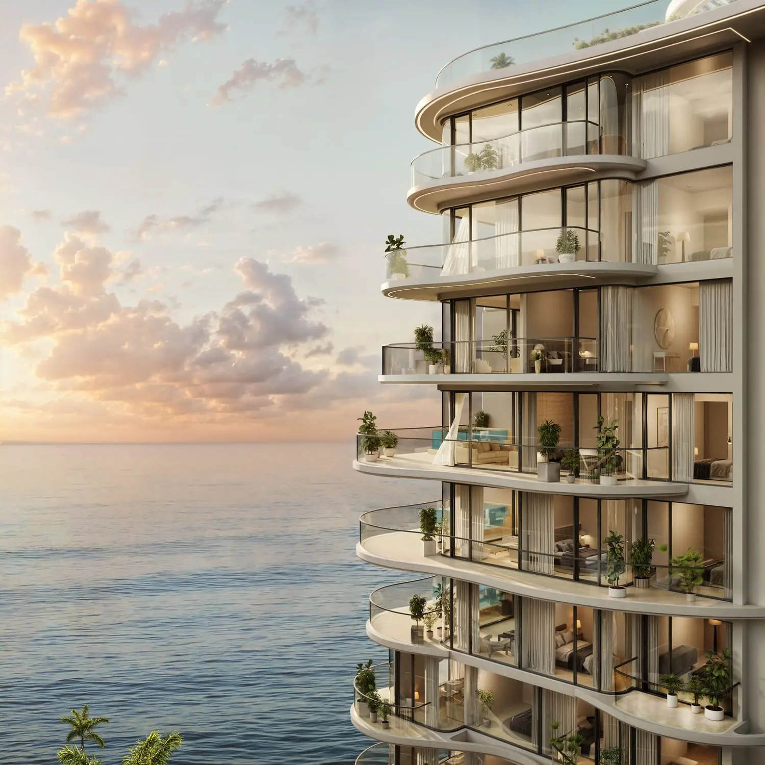 Esme Beach Residences in Dubai Islands by Elysian Developments - Exterior Image 3