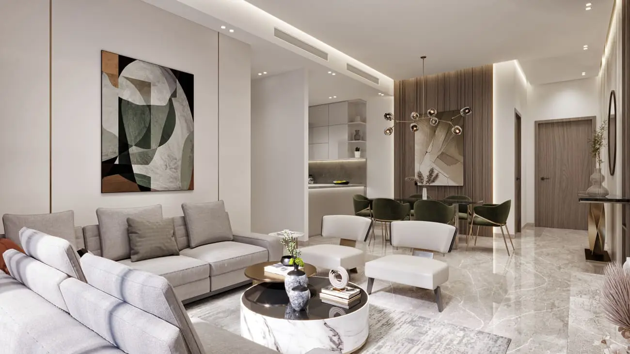 Palatium Residence in Jumeirah Village Circle (JVC) by Ahmadyar Real Estate Development - Interior Image 10