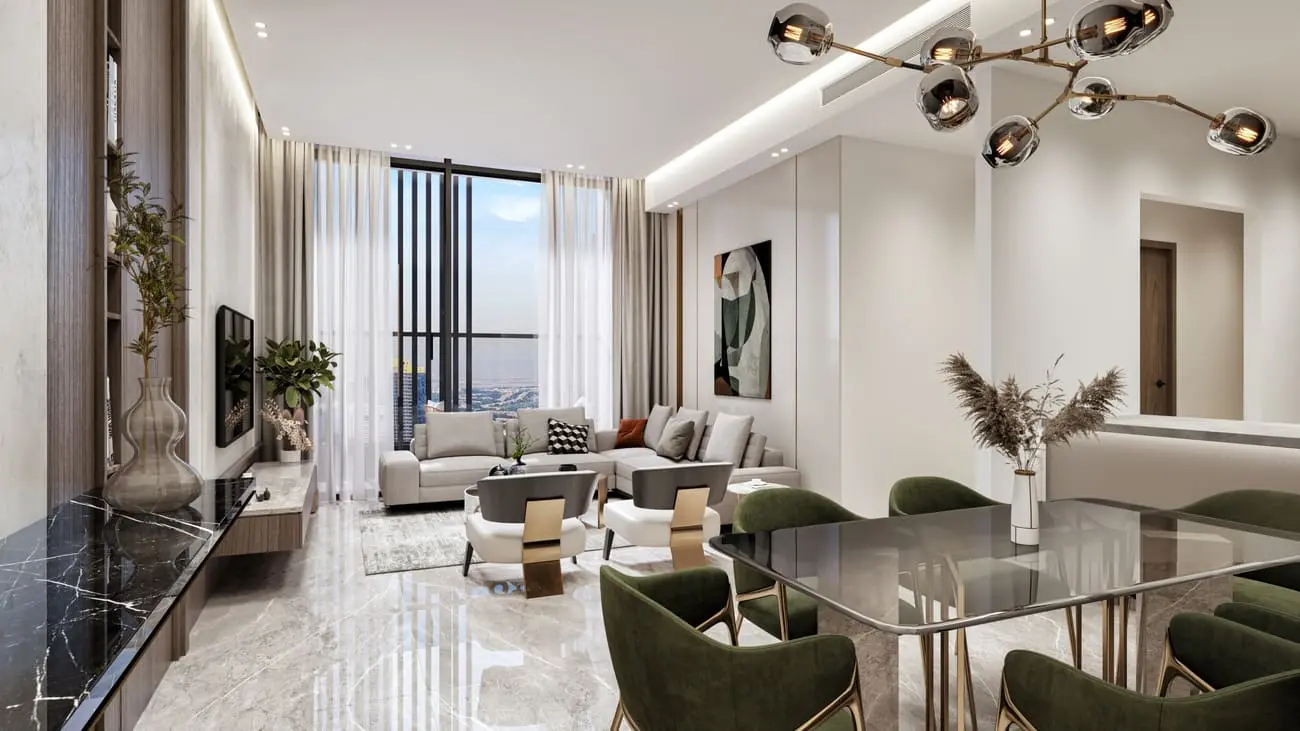 Palatium Residence in Jumeirah Village Circle (JVC) by Ahmadyar Real Estate Development - Interior Image 14