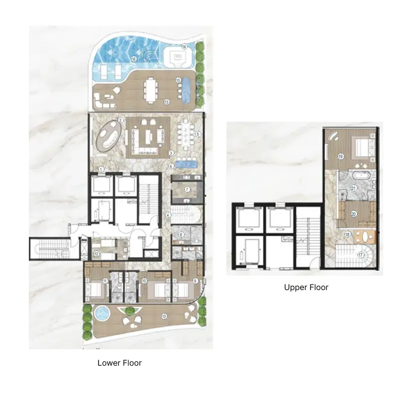 4 Bedrooms apartments - Casa Canal