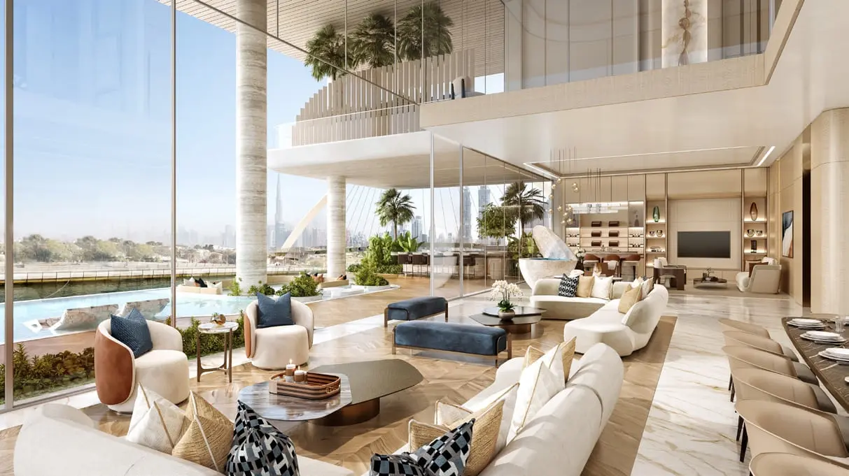Casa Canal in Dubai Water Canal by AHS Properties - Interior Image 2