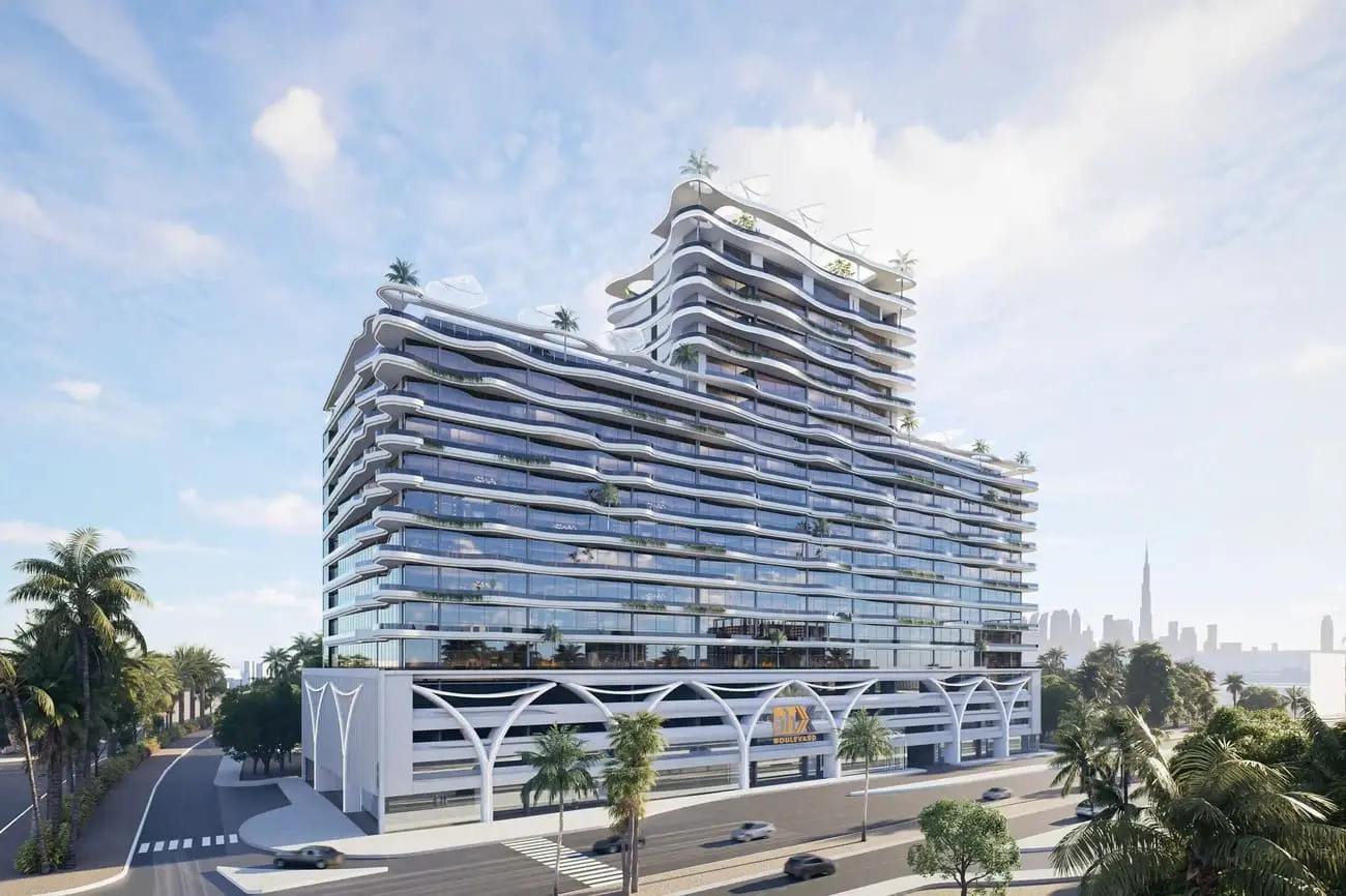 311 Boulevard in Jumeirah Village Circle (JVC) by BAMX Development - Exterior Image 3