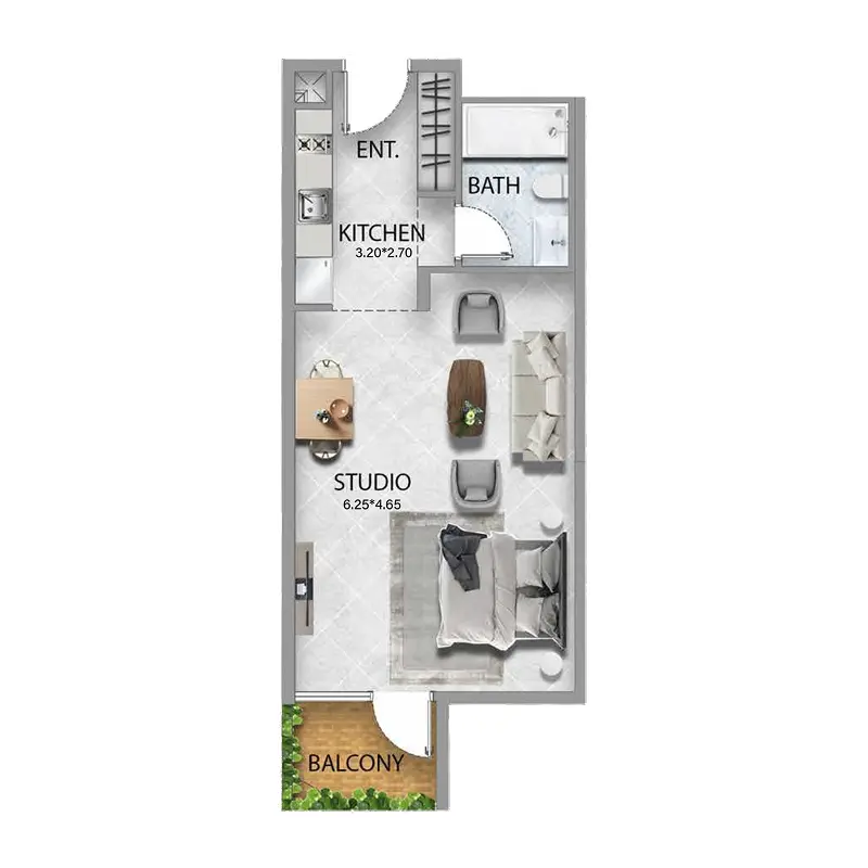 Studio Apartments -  311 Boulevard