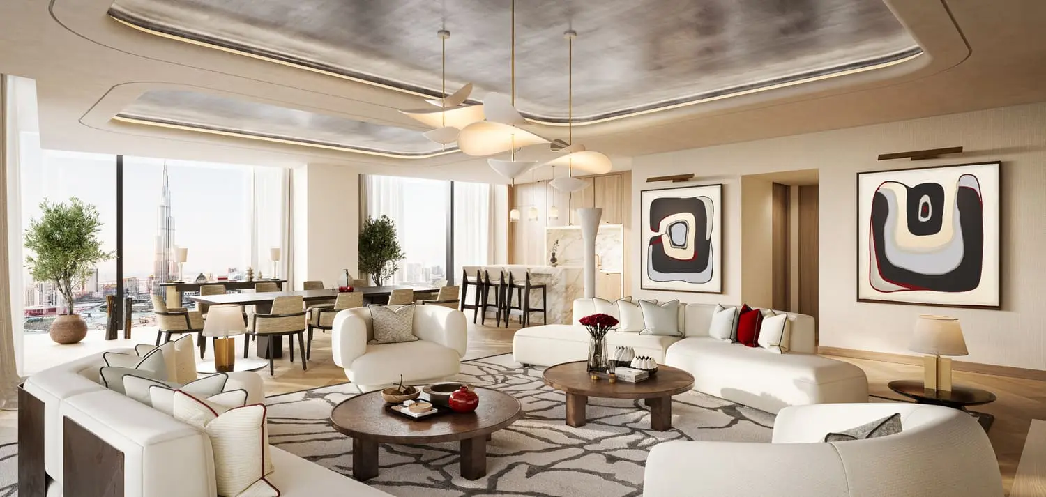Baccarat Residences in Downtown Dubai by H&H Development - Interior Image 3