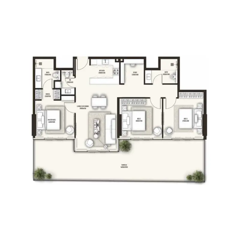 3 bedroom