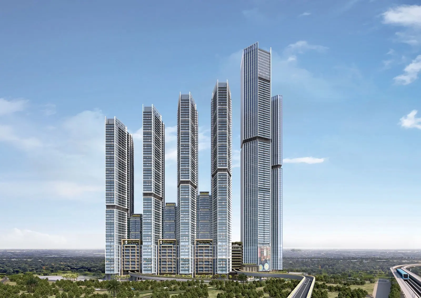 The Serene at Sobha Central Master Plan 2