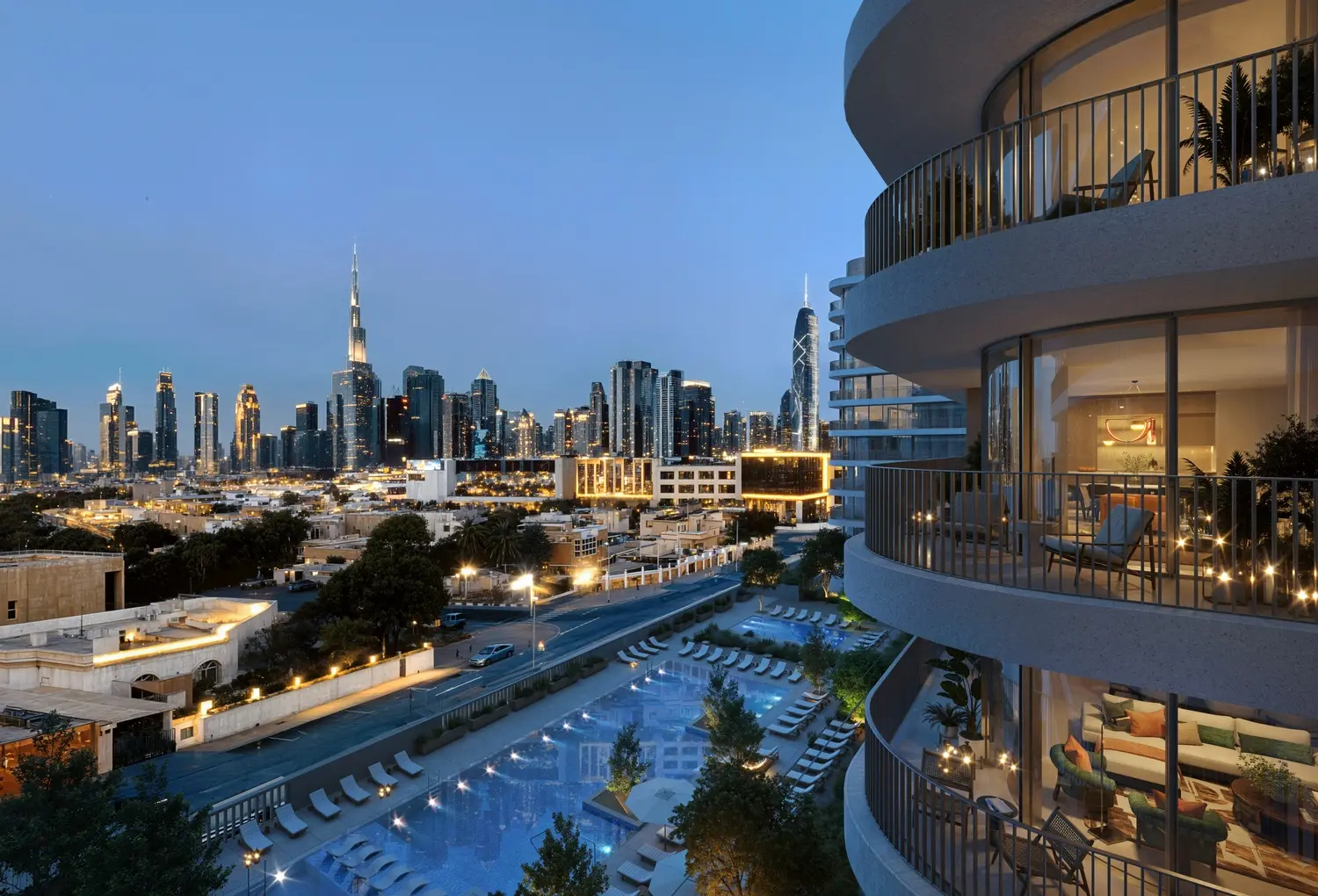 Eden House The Park in Dubai Water Canal by H&H Development - Exterior Image 4