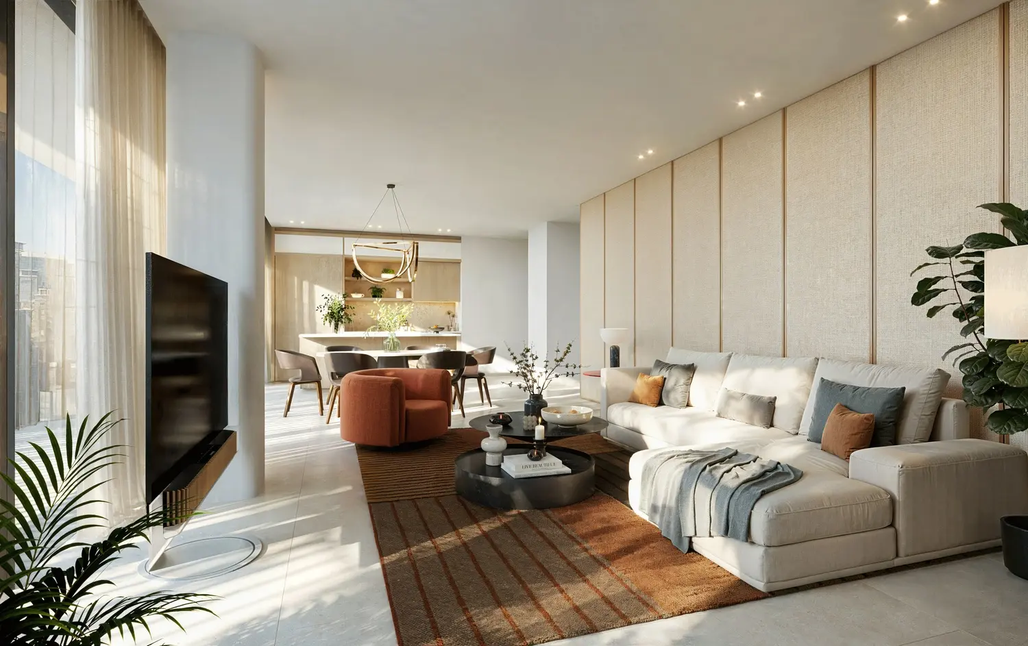 Eden House The Park in Dubai Water Canal by H&H Development - Interior Image 6