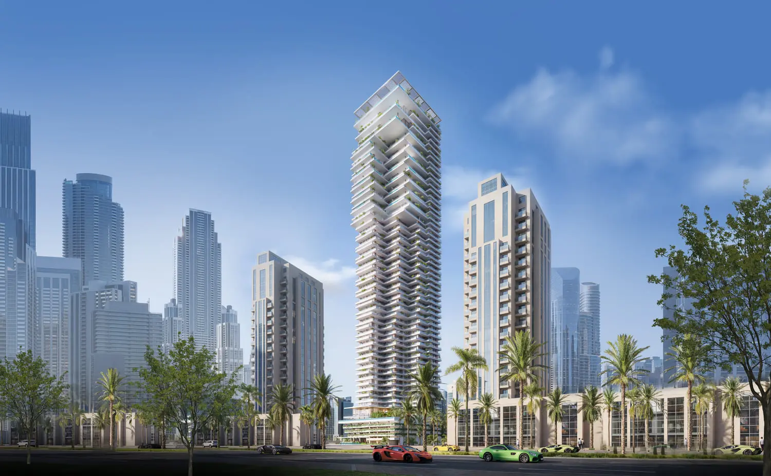 Fairmont Residences Solara Tower master plan