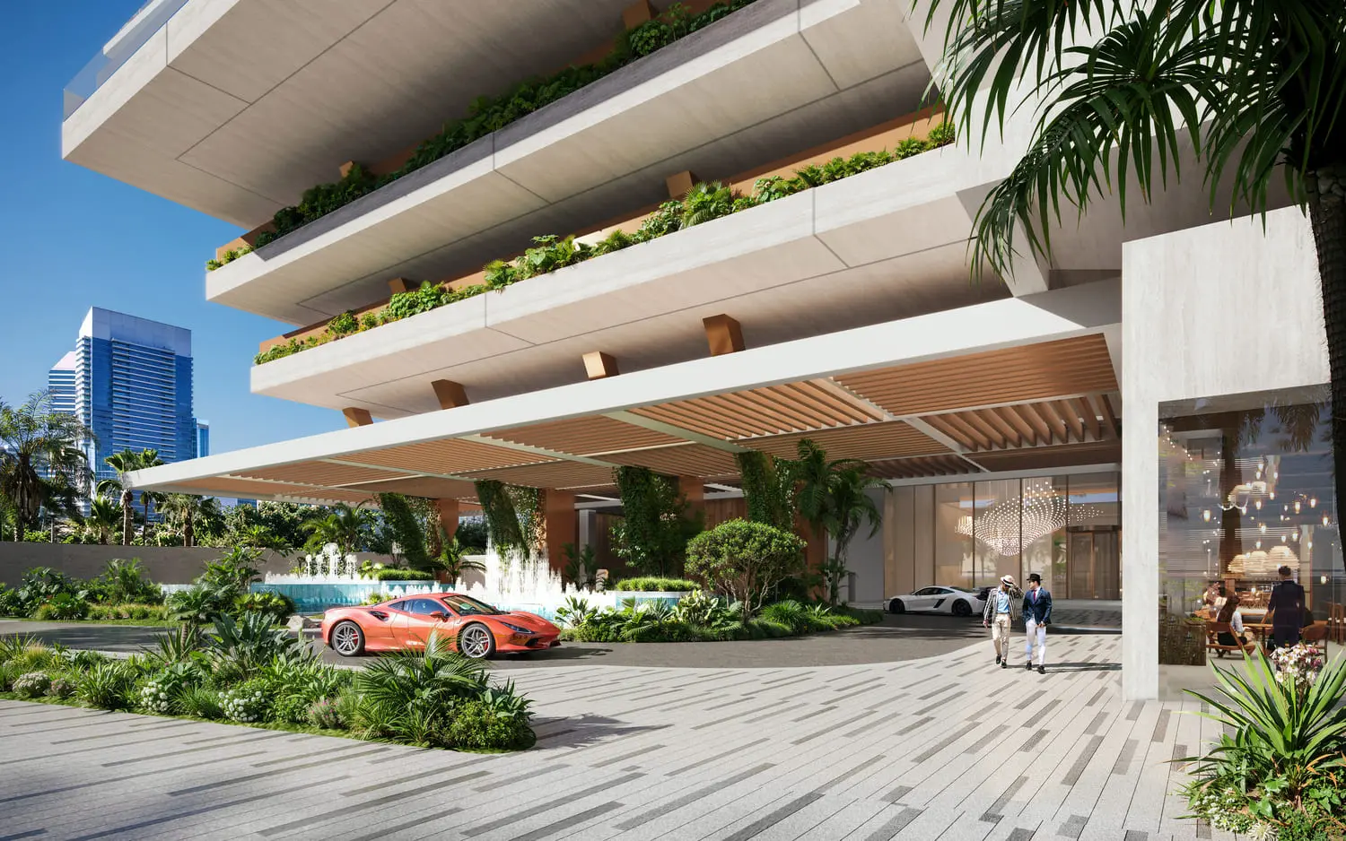 Fairmont Residences Solara Tower in Downtown Dubai by SOL Properties - Exterior Image 6