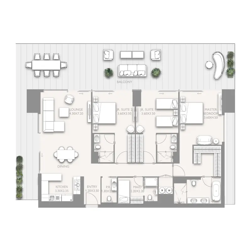 3 bedroom