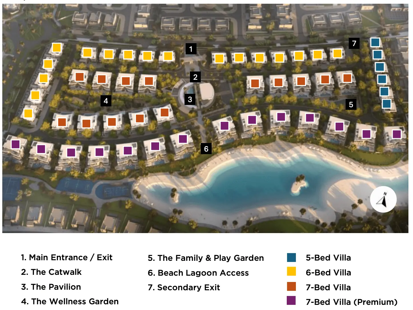Taraf Karl Lagerfeld Villas Master Plan