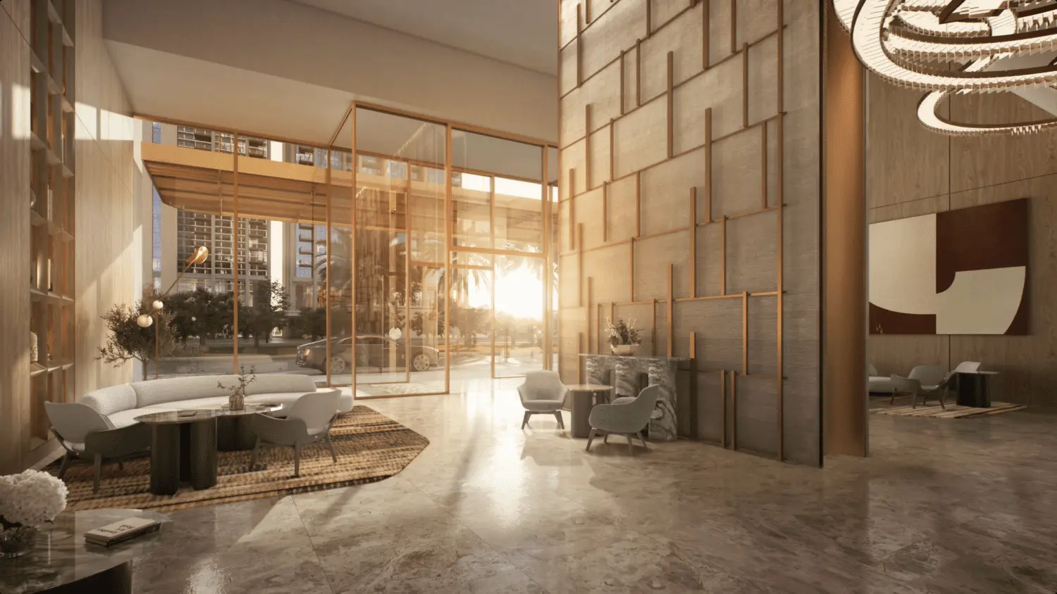 Marriott Residences JLT in Jumeirah Lake Towers by Saba Properties - Lobby Image 2