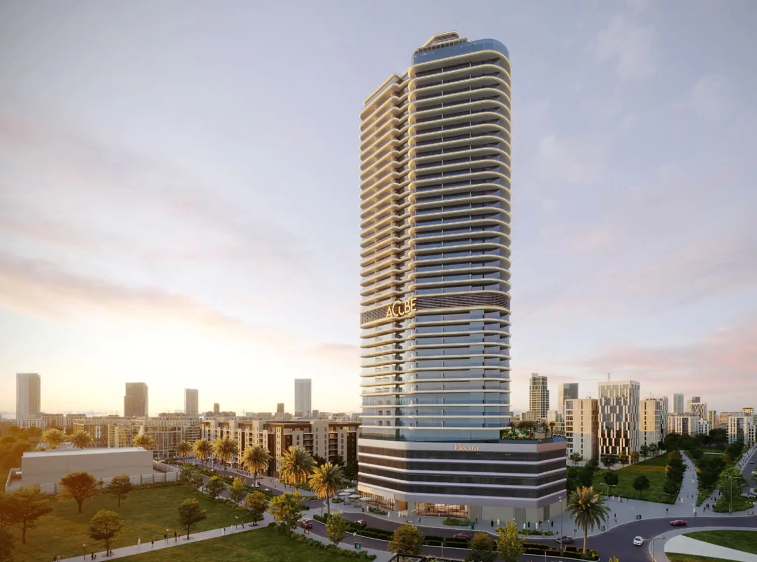 Electra Acube in Jumeirah Village Circle (JVC) by Acube Developments - Exterior Image 2