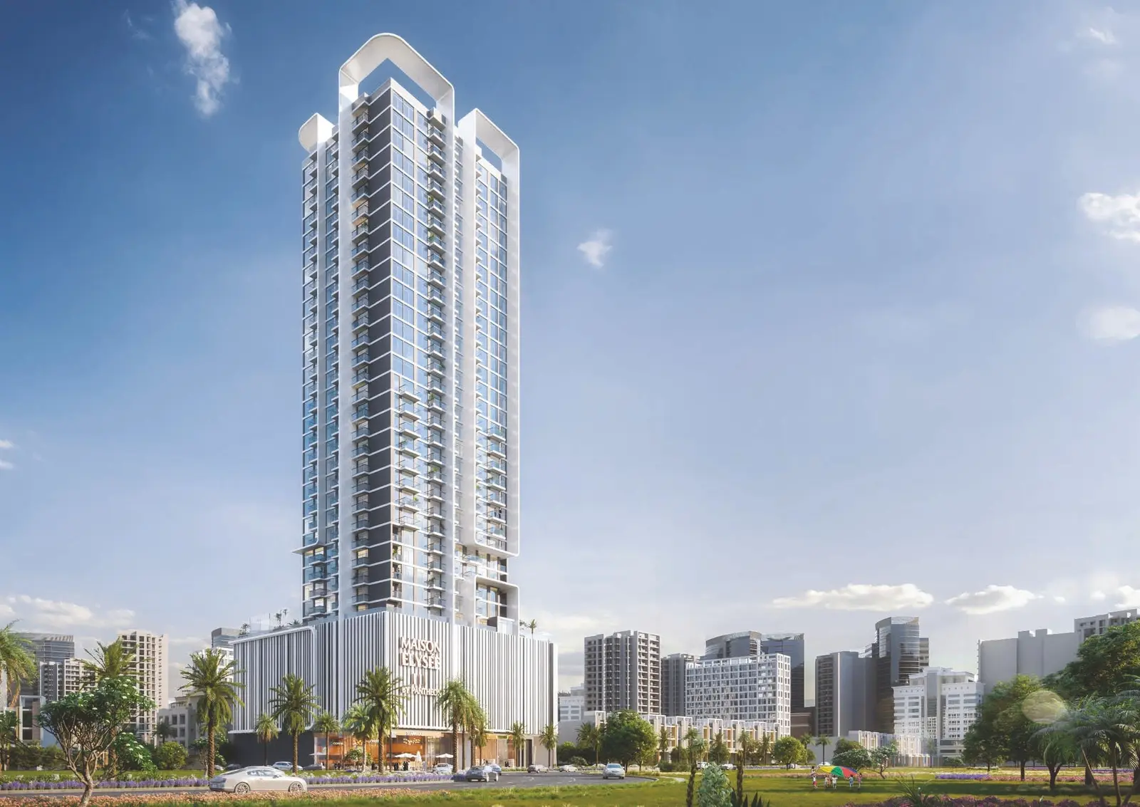 Maison Elysee III in Jumeirah Village Circle (JVC) by Pantheon - Exterior Image 2
