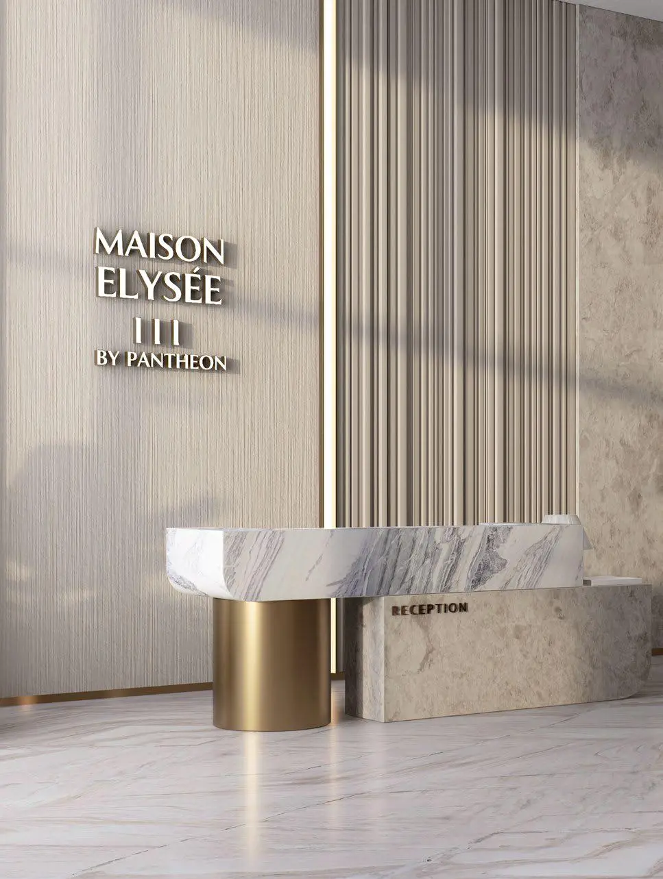 Maison Elysee III in Jumeirah Village Circle (JVC) by Pantheon - Lobby Image 2