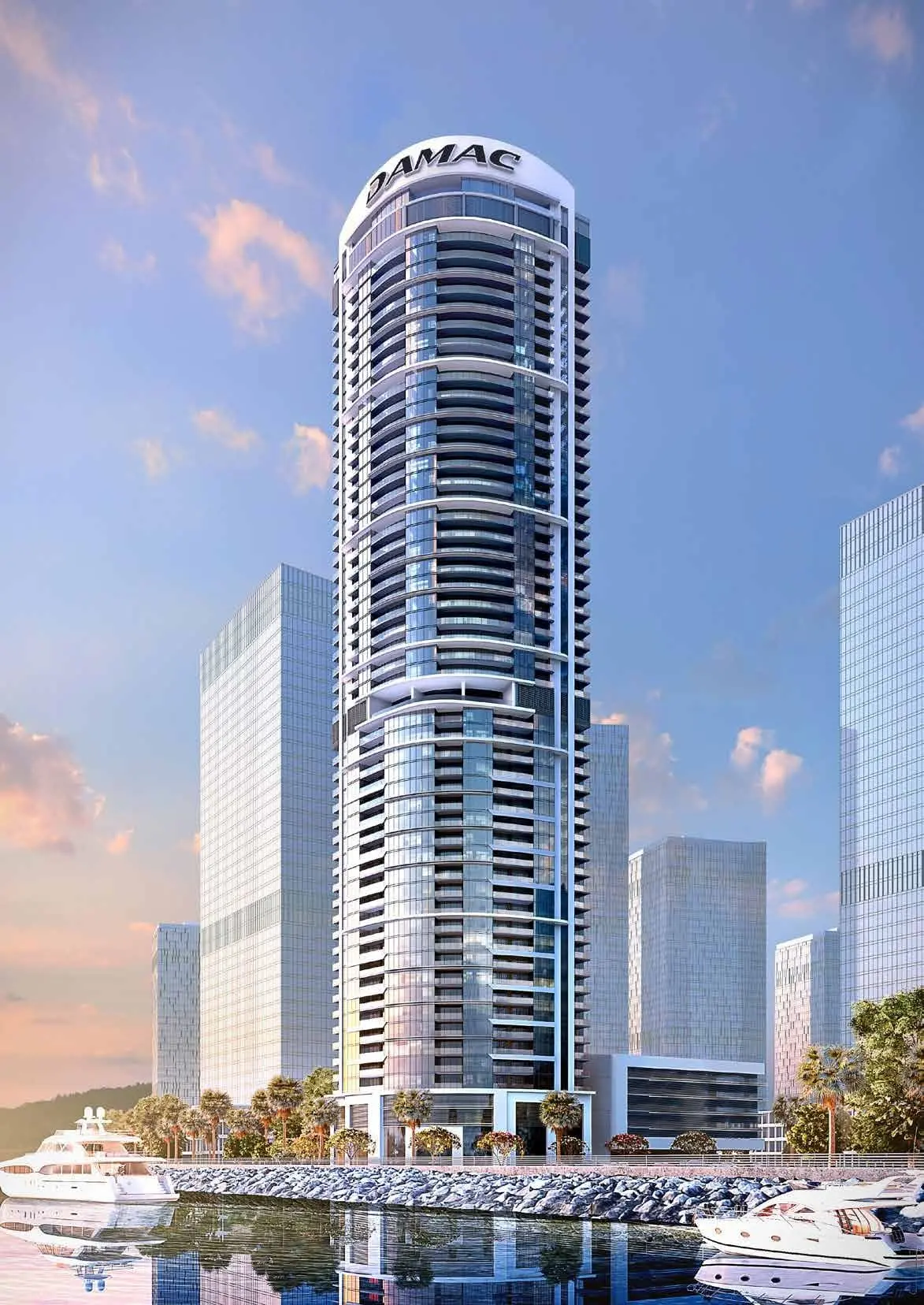 Damac Harbour Lights in Dubai Maritime City by DAMAC - Exterior Image 2