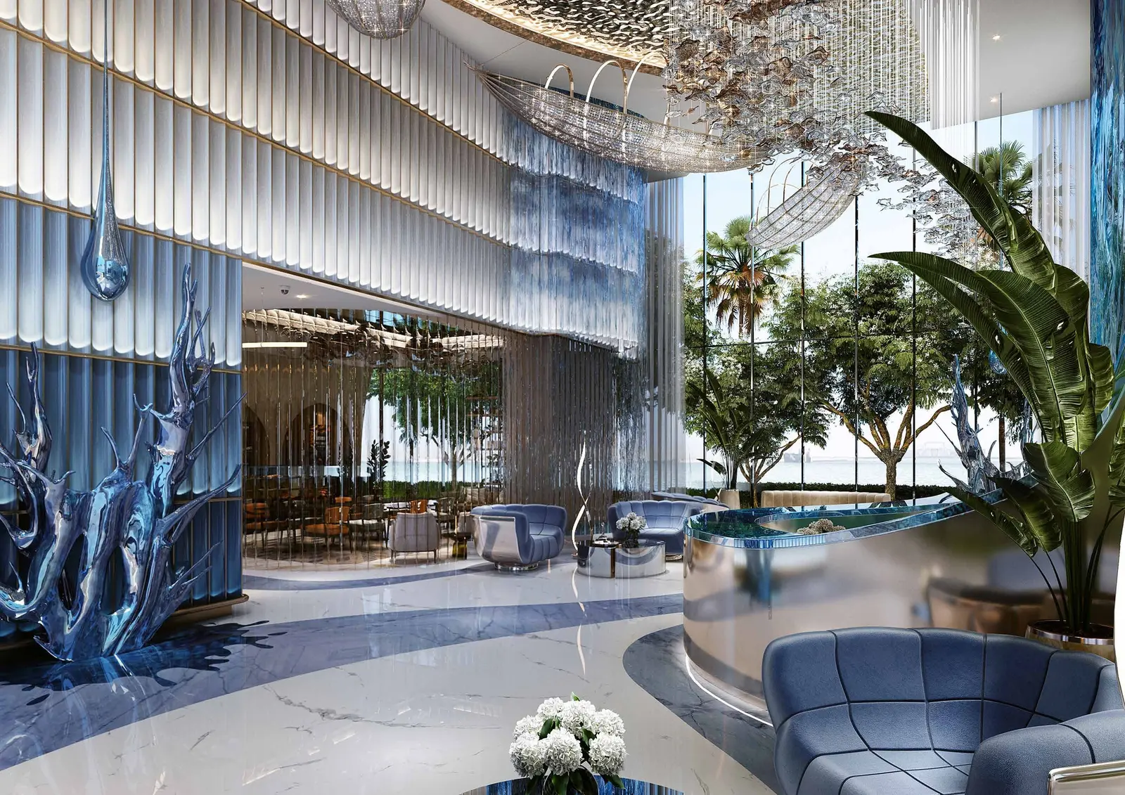 Damac Harbour Lights in Dubai Maritime City by DAMAC - Lobby Image 1