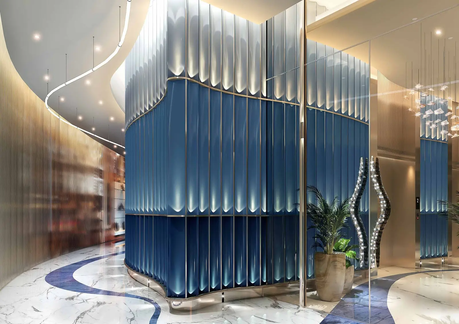Damac Harbour Lights in Dubai Maritime City by DAMAC - Lobby Image 3