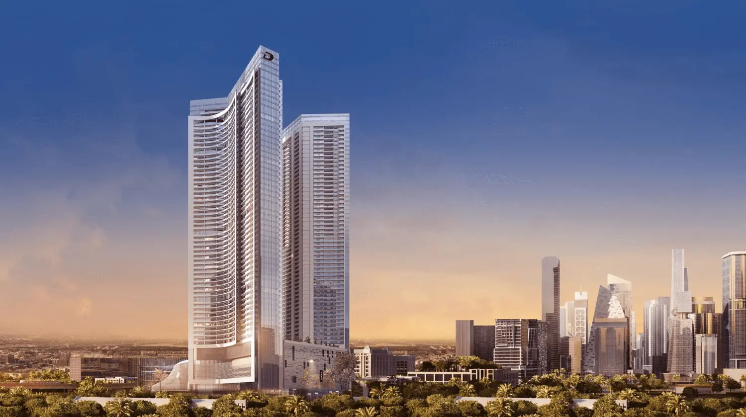 Aykon City Tower in Business Bay by DAMAC - Exterior Image 3