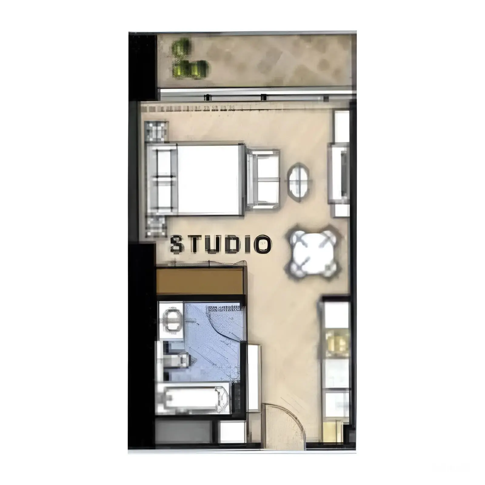 Studio floor plan
