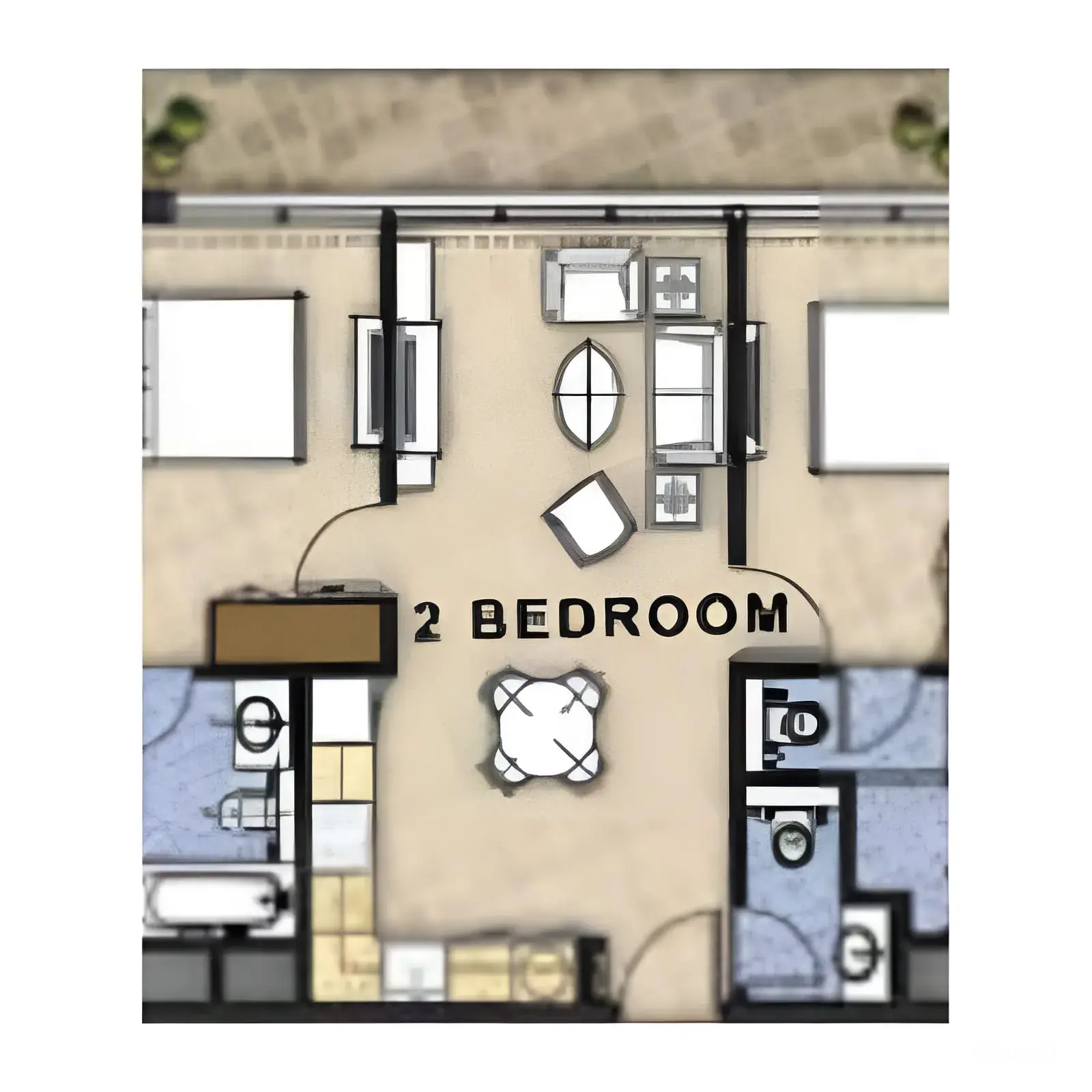 2 bedroom