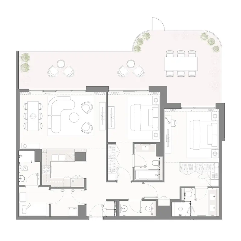 2 bedroom Apartments -  Bay Grove Residences Phase 4