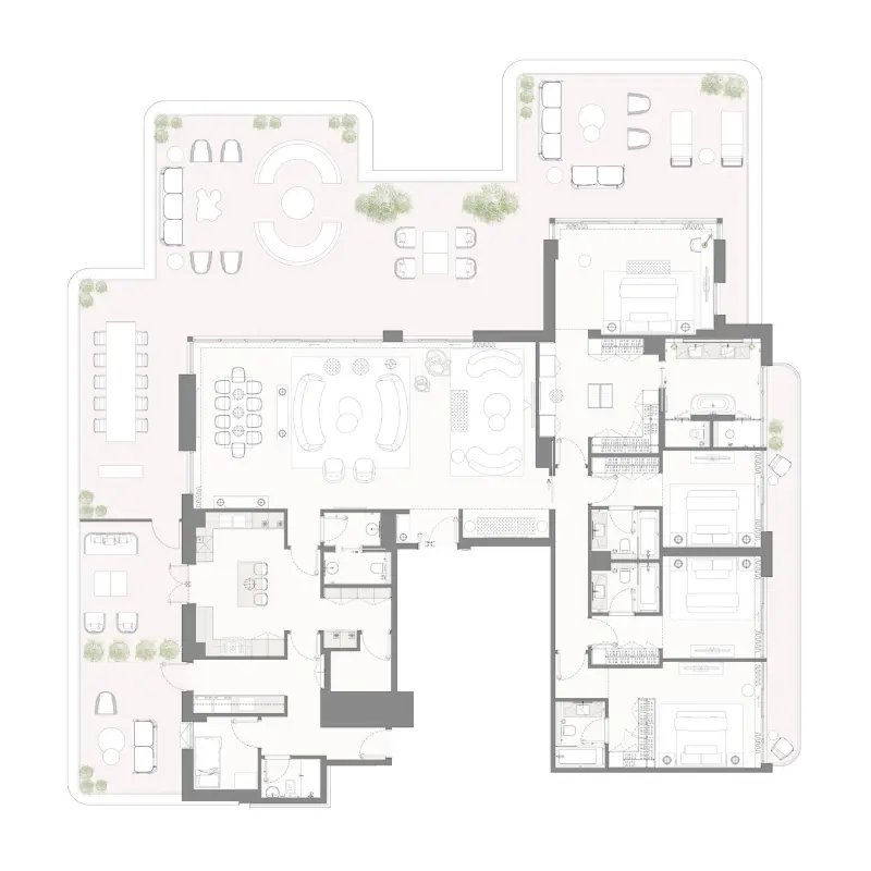 4 bedroom Penthouse -  Bay Grove Residences Phase 4