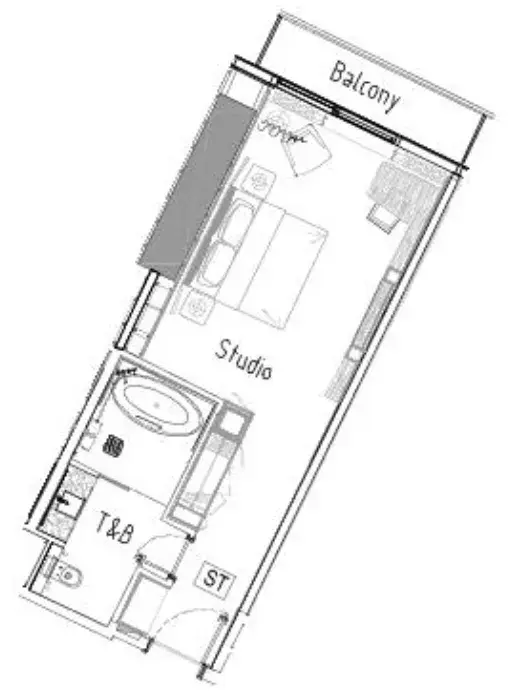 Studio apartments - Paramount Tower Hotel And Residences