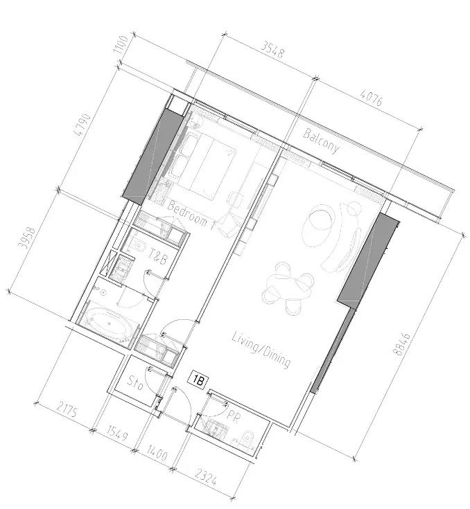 1 Bedroom apartments - Paramount Tower Hotel And Residences