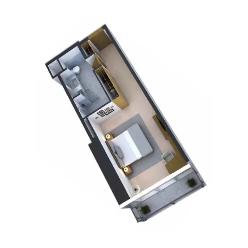 Studio floor plan
