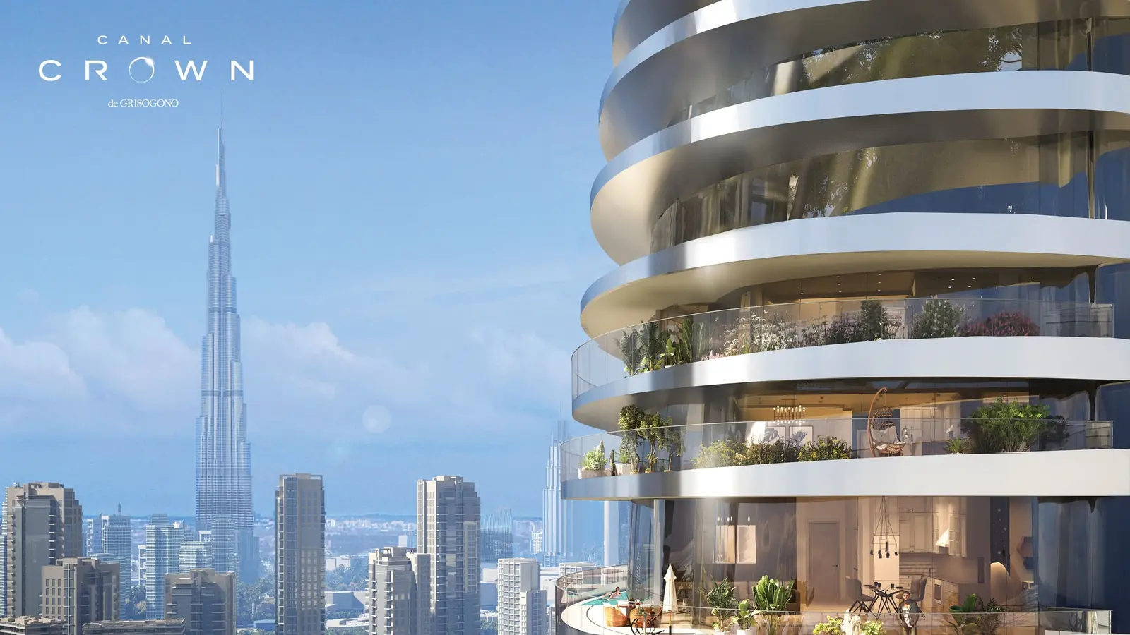 Canal Crown in Business Bay by DAMAC - Exterior Image 2