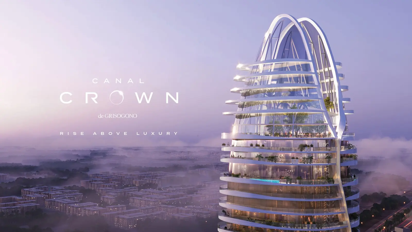 Canal Crown in Business Bay by DAMAC - Exterior Image 4