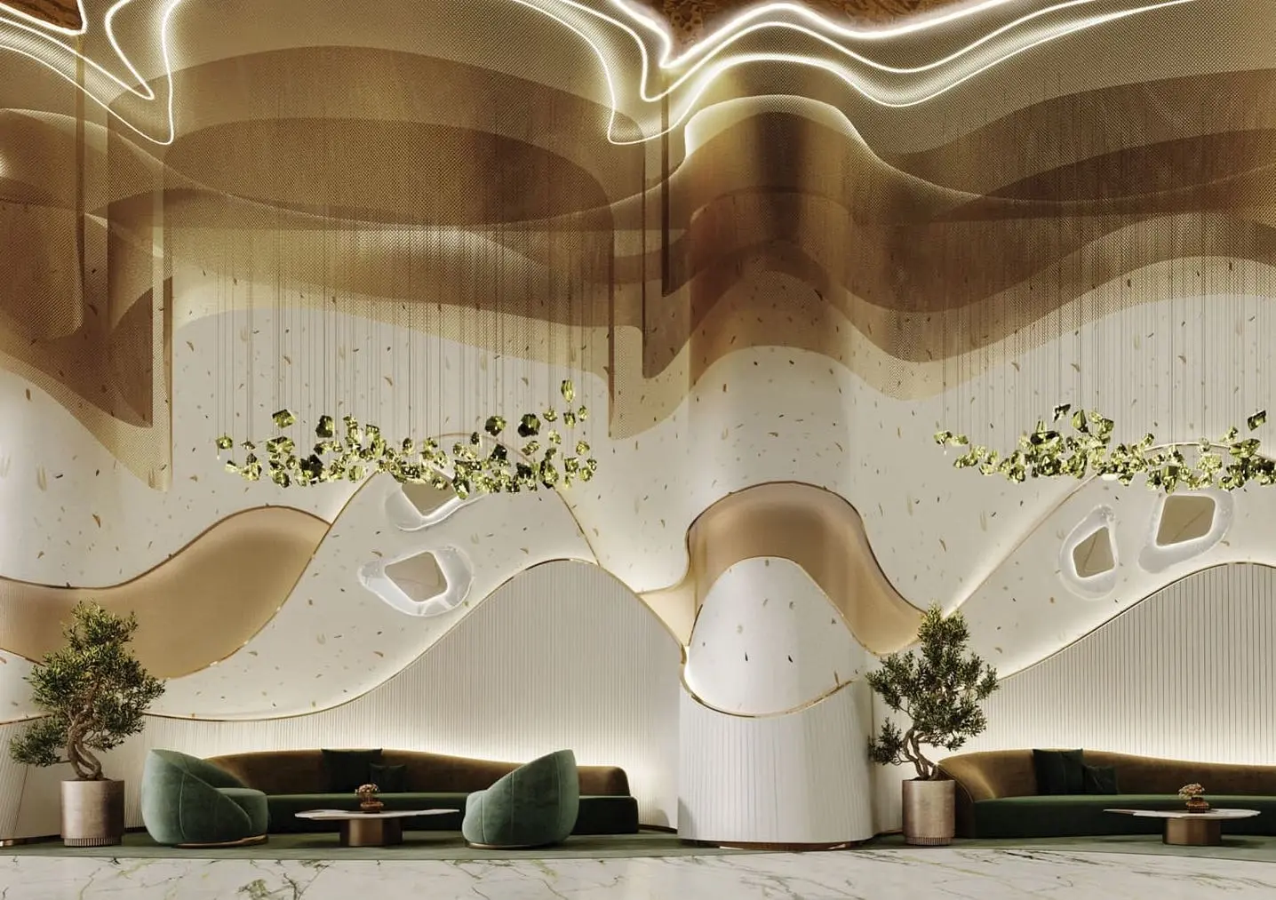 Canal Crown in Business Bay by DAMAC - Lobby Image 2