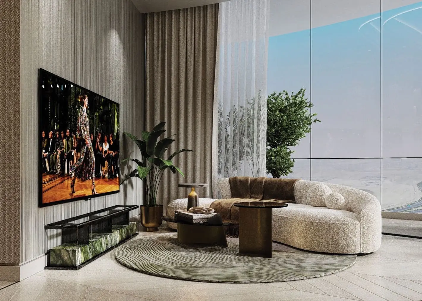 Canal Crown in Business Bay by DAMAC - Interior Image 4