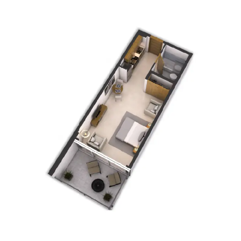 Studio floor plan
