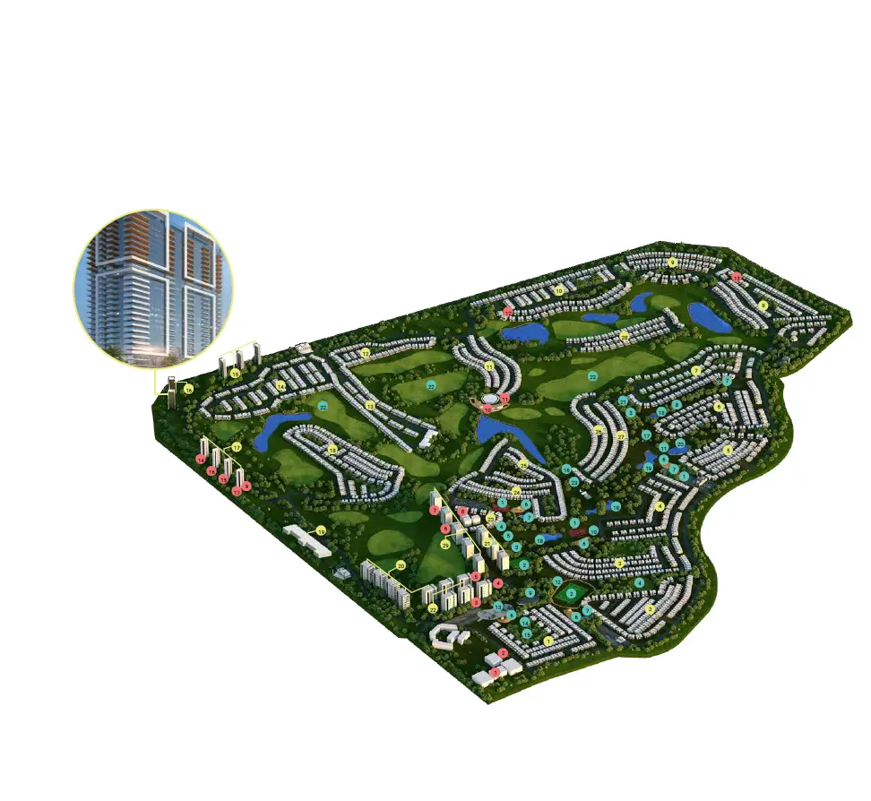 Damac Hills Golf Gate 2 Master Plan