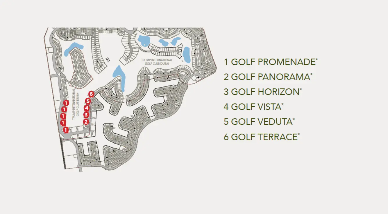Damac Hills Golf Town Master Plan