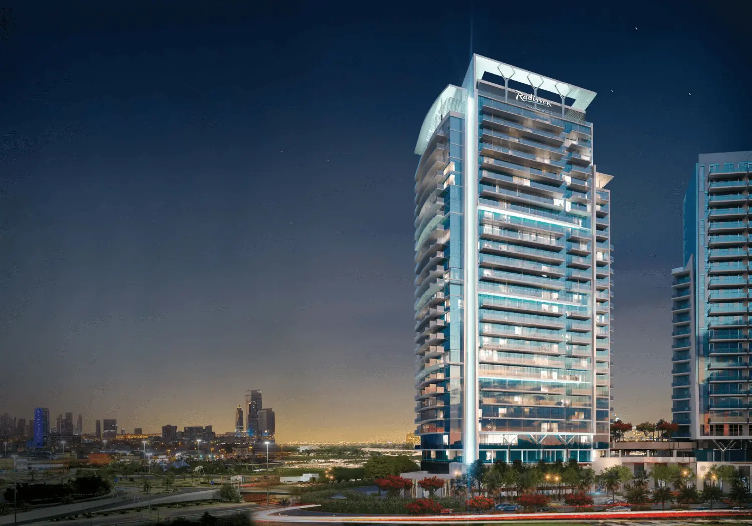 Damac Hills - Radisson Dubai in Damac Hills by DAMAC - Exterior Image 2