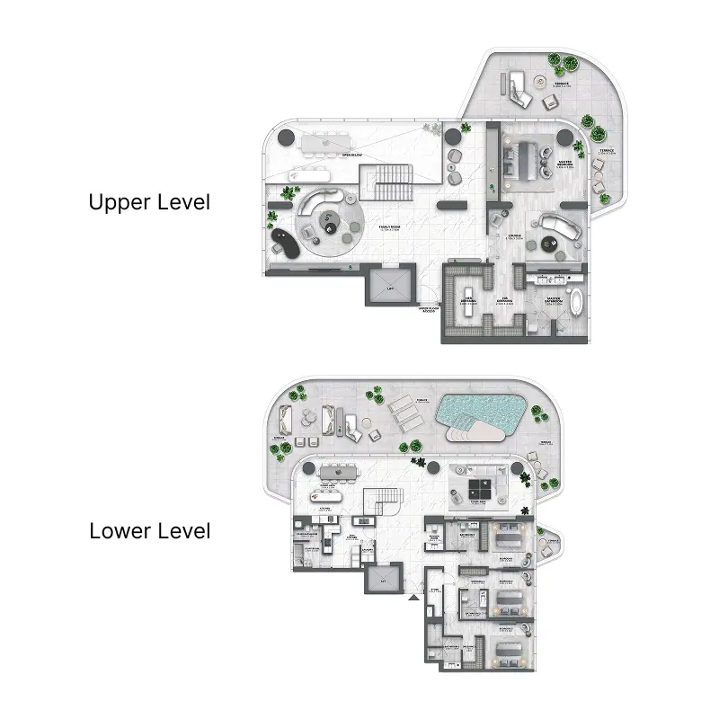5 bedroom+pool Duplex Penthouse -  Passo by Beyond