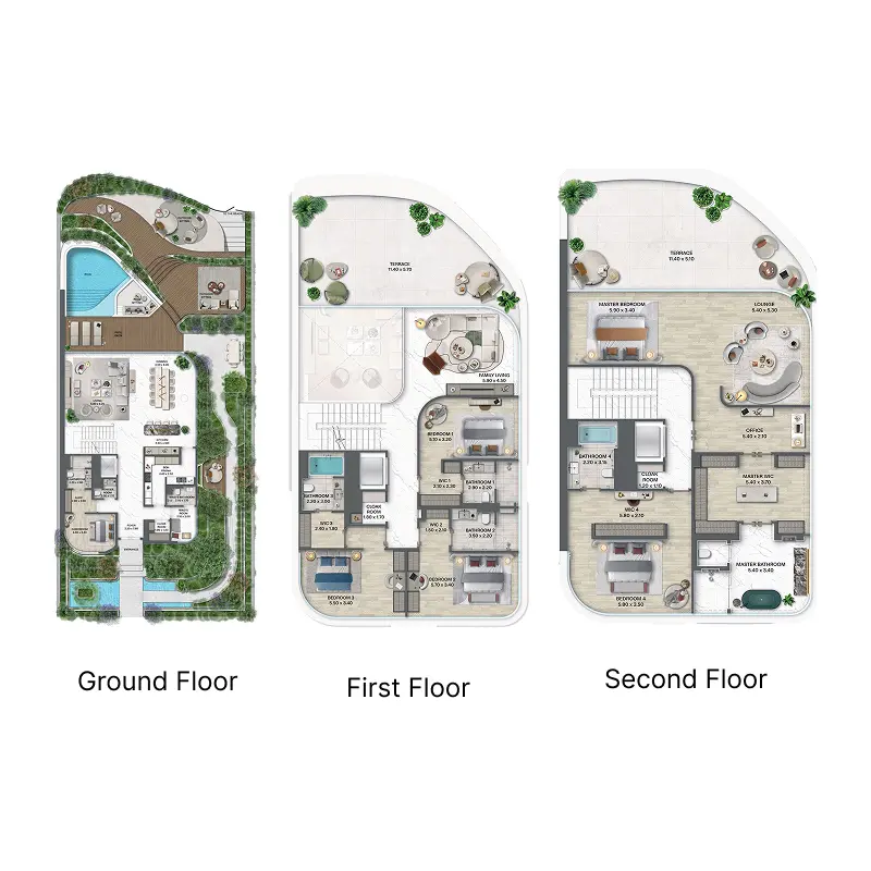 6 bedroom + pool Mansion -  Passo by Beyond
