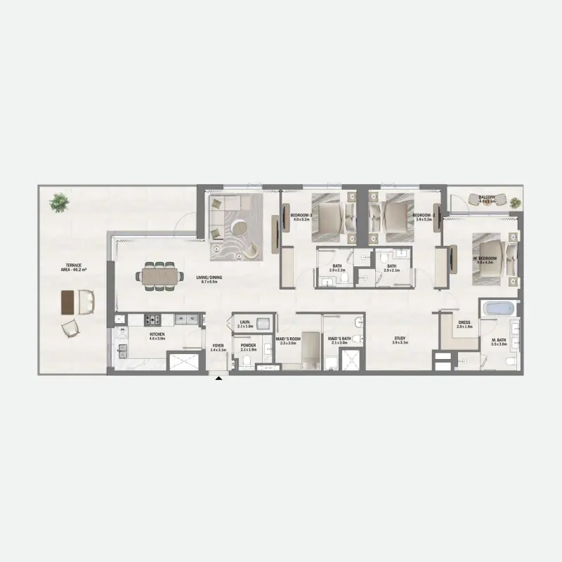 3 bedroom