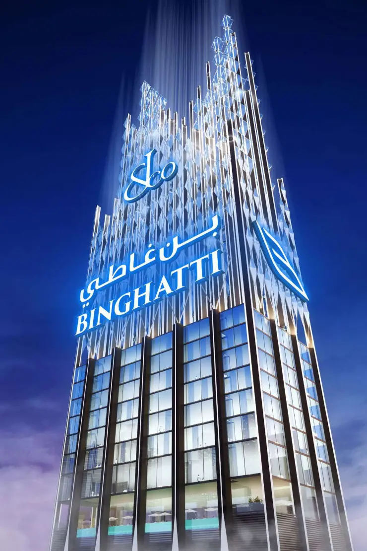 Burj Binghatti Jacob and Co Residences in Business Bay by Binghatti - Exterior Image 4